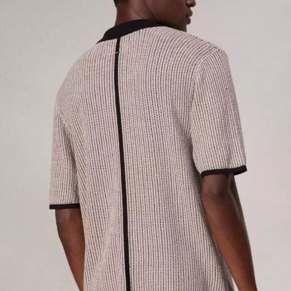 Rag & Bone - Harvey Knit Camp Shirt Men's Large (Brand New With Tags) - Picture 2 of 4